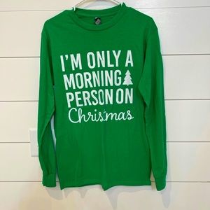 Christmas graphic tees women small